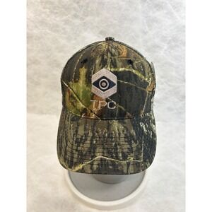 Port Authority Mossy Oak Camo TPC‎ Embroidered Baseball Cap Hat Mens Adjustable